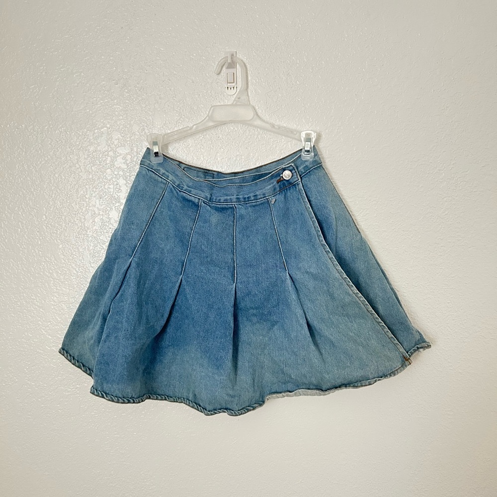 Vintage Jean Skirt Be Bop